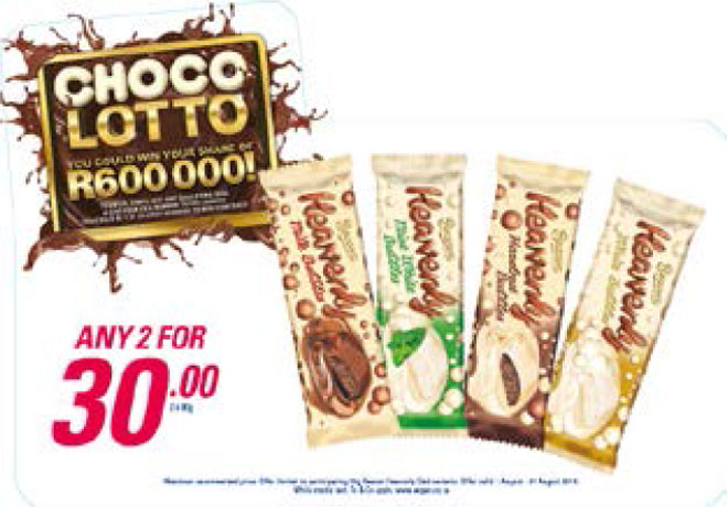 Choco Lotto Promotion - Heavenly Slab