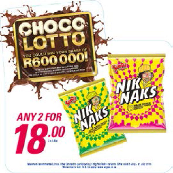 Choco Lotto Promotion - Nik Naks
