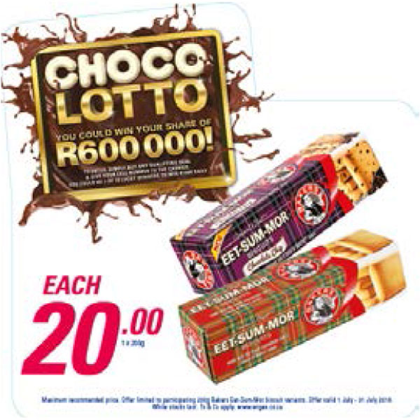 Choco Lotto Promotion - Eet-Sum-Mor