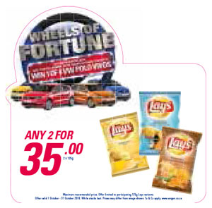 Wheel Of Fortune Promotion - Lays