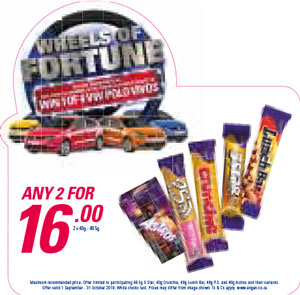 Wheel Of Fortune Promotion - Cadbury