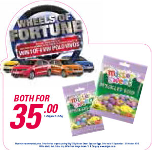 Wheel Of Fortune Promotion - Mister Sweet