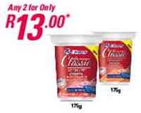 Any 2 Clover Classic's For Only R13.00 Any 2 Clover Classic's For Only R13.00