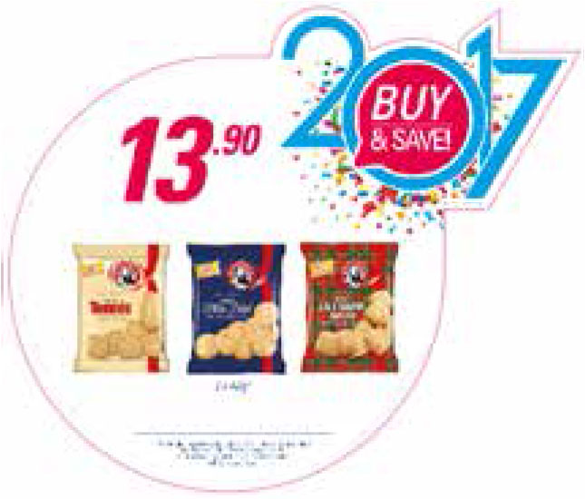 3x Bakers Mini Biscuits for R13.90