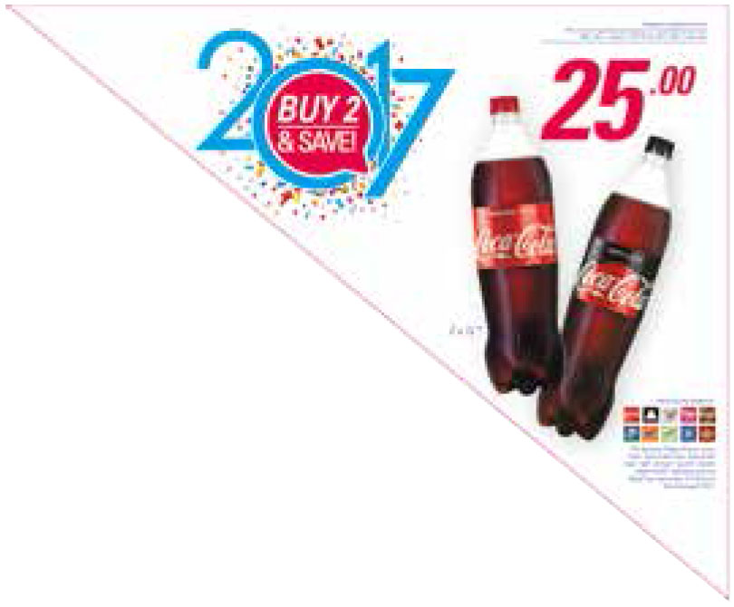 2x 1l Coca Cola For R25.00