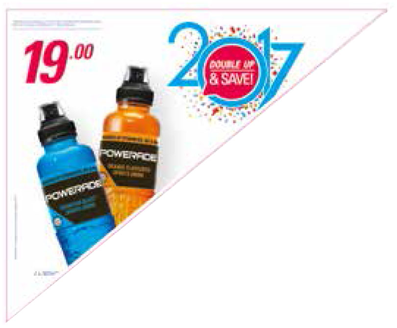 2x 500ml Powerade For R19.00