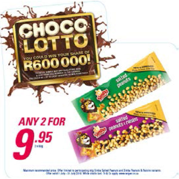 Choco Lotto Promotion - Simba Peanuts