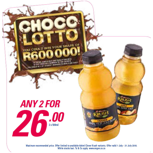 Choco Lotto Promotion - Clover Krush