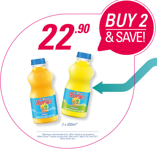 2x Tropika 500ml