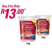 Buy Any 2 Clover Classic For Only R13.00