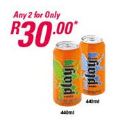 Any 2 Play Energy Drinks For R30.00
