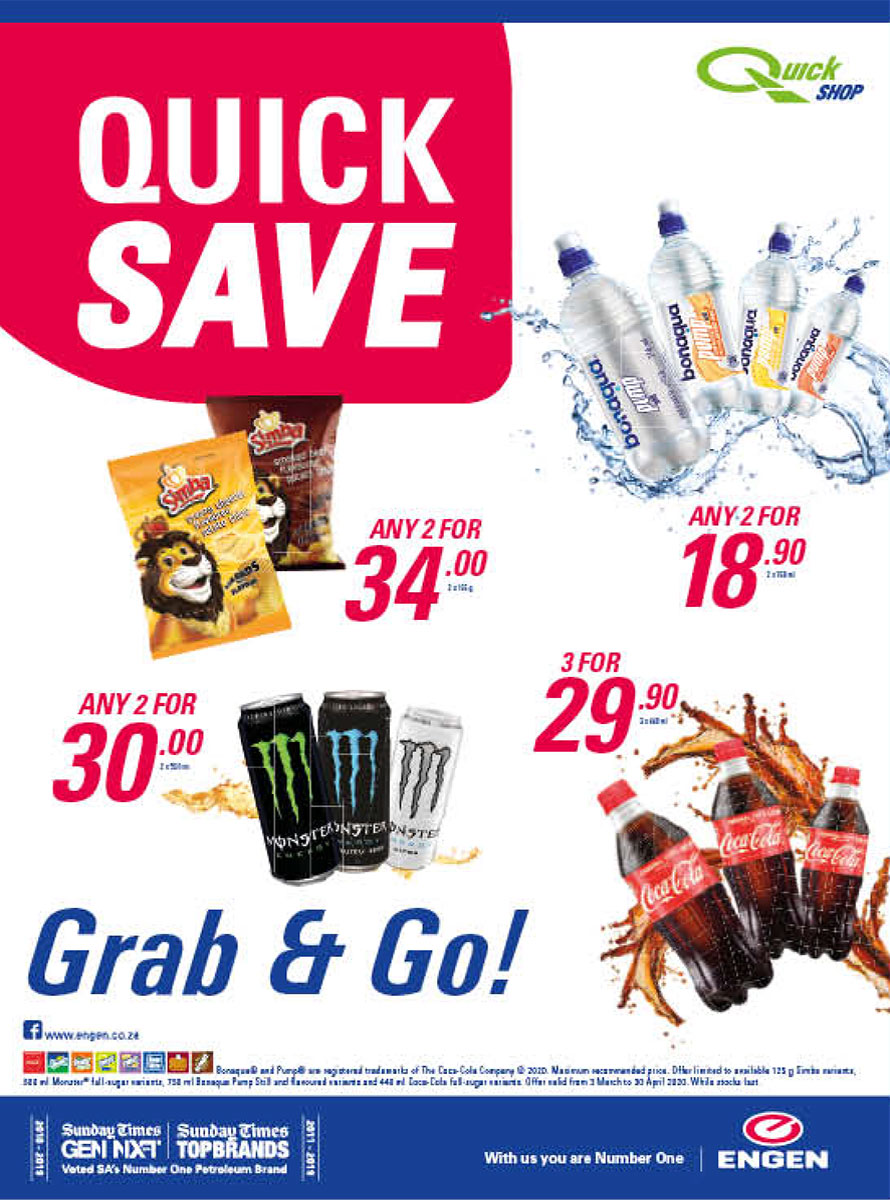 Grab n Go Quickshop Specials