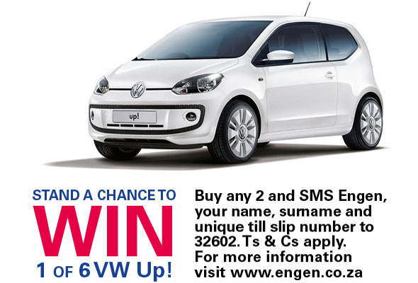 Stand a Chance to win 1 of 6 VW Up's