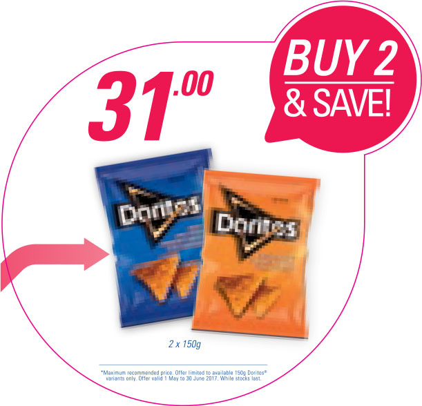 2x Doritos 150g