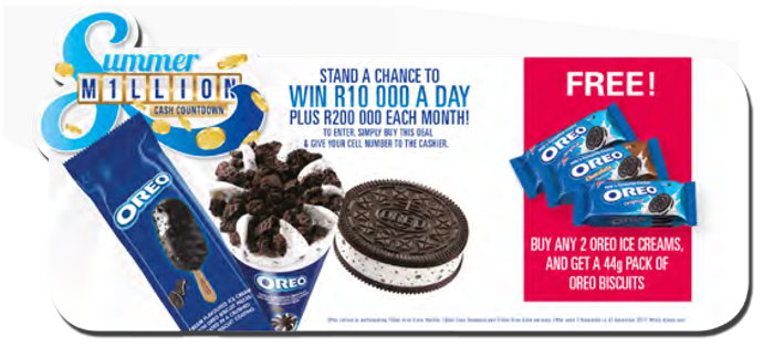 Oreo Summer Million Promotion