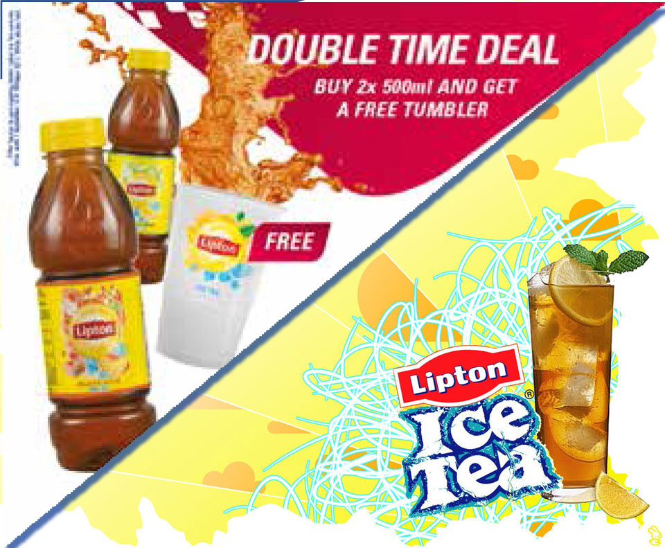 Lipton Ice Tea Double Time Deal