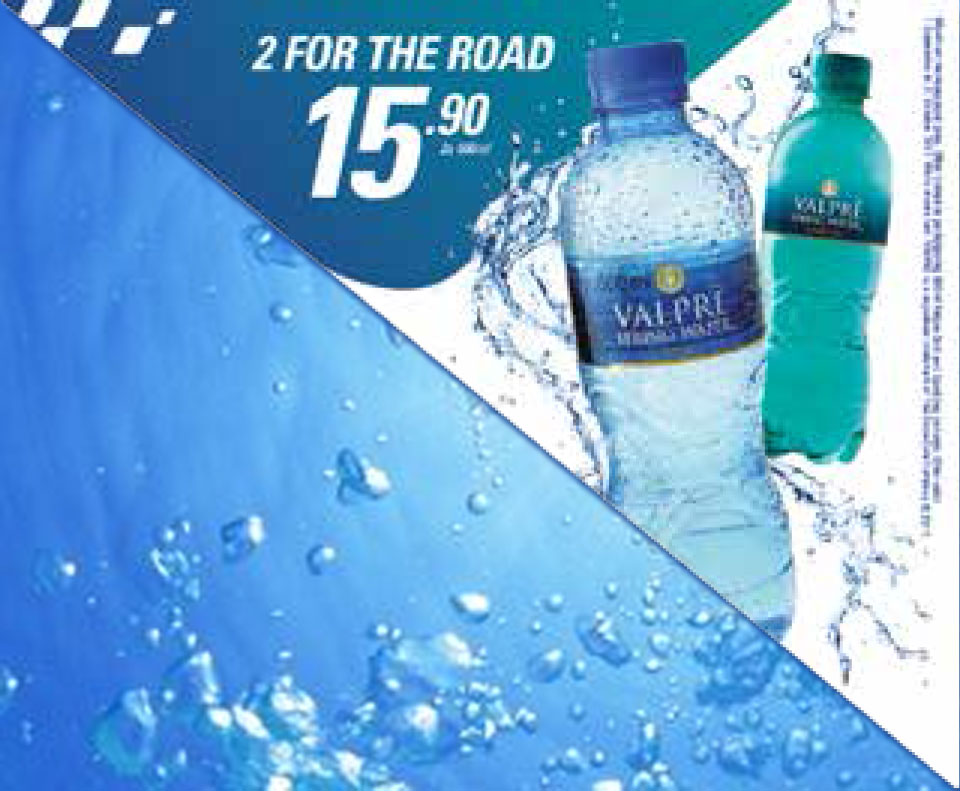 Valpre Water - 2 For The Road