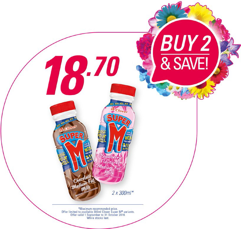 2x Super M 300ml for R18.70