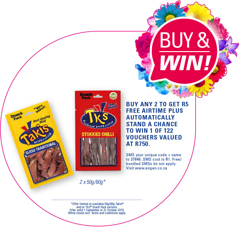 Buy 2x 50g/60g Takis/Tks and Win